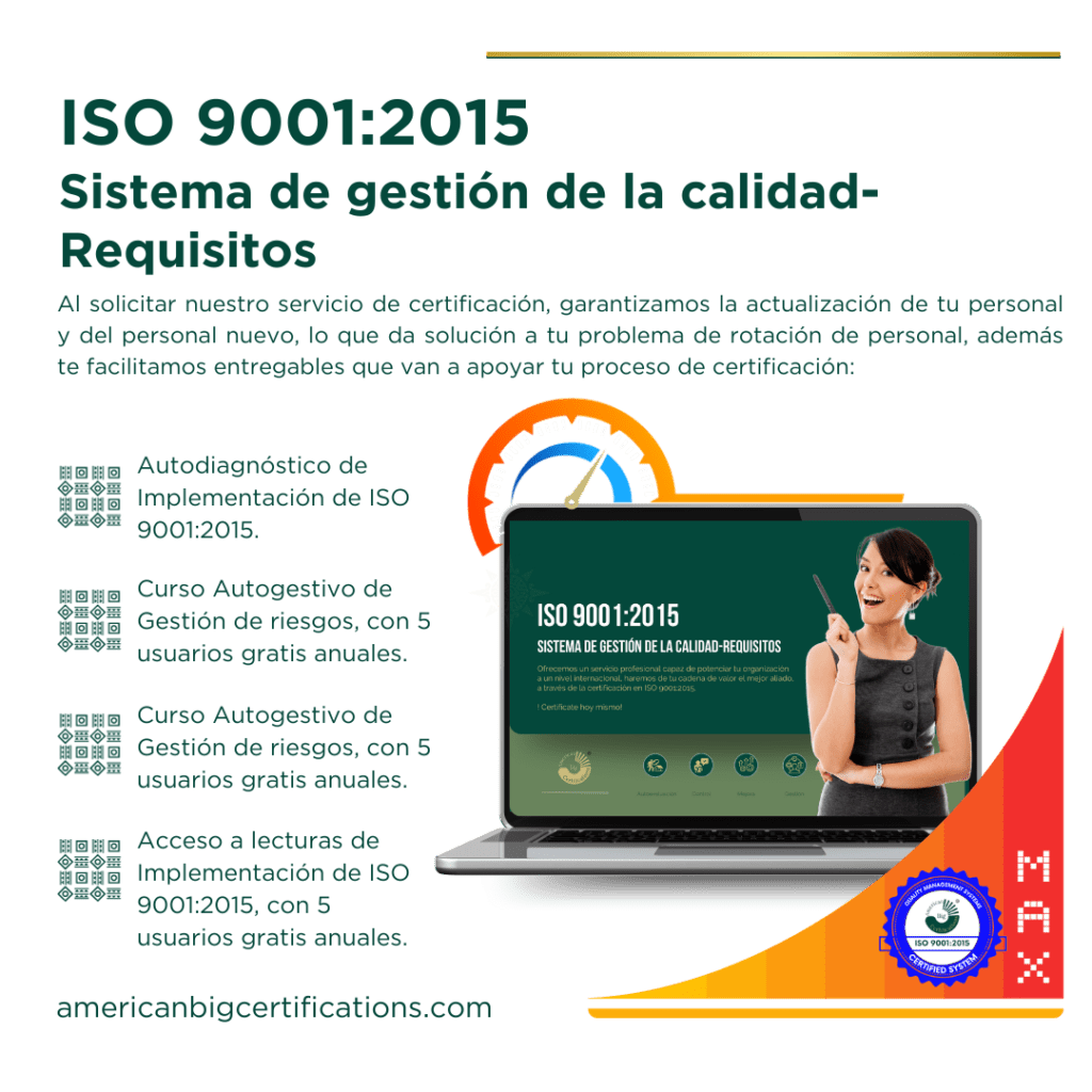 Que obtendrás al certificarte en ISO 9001