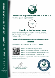 certificado iso 27001