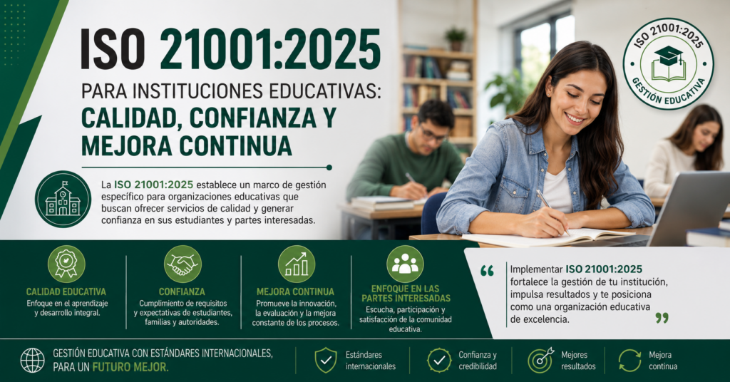 ISO 21001:2025